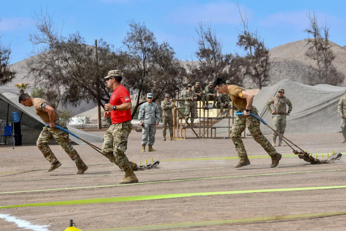 Competencia de Patrullas de Infantería 2024 Firma Ejército de Chile 004