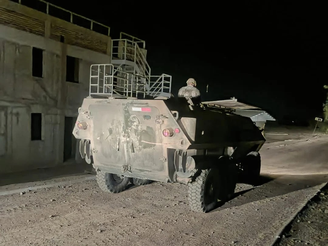 Curso de conductor de carro Mowag Piraña Firma II División Motorizada del Ejército de Chile