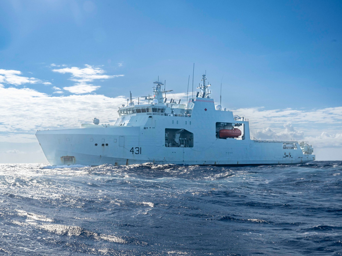 HMCS Margaret Brooke (AOPV 431). Firma Canadian Armed Forces