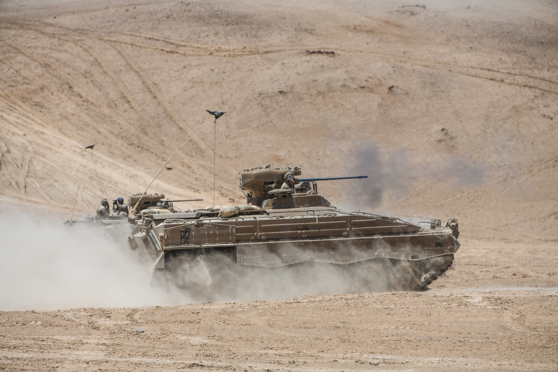 Carro Marder 1A3 Firma Ejército de Chile