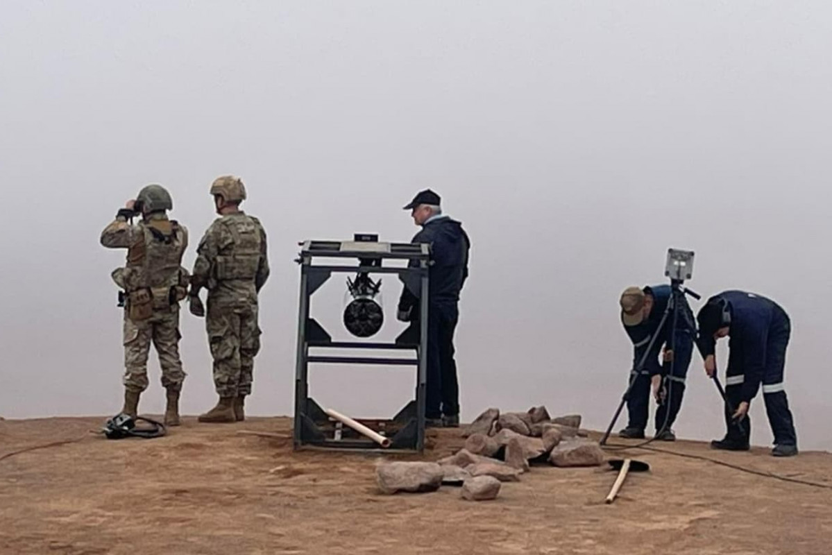 Lanzador de cohete Oton en Pampa Chaca Firma Brigada Motorizada Nu00b04 Rancagua del Eju00e9rcito de Chile