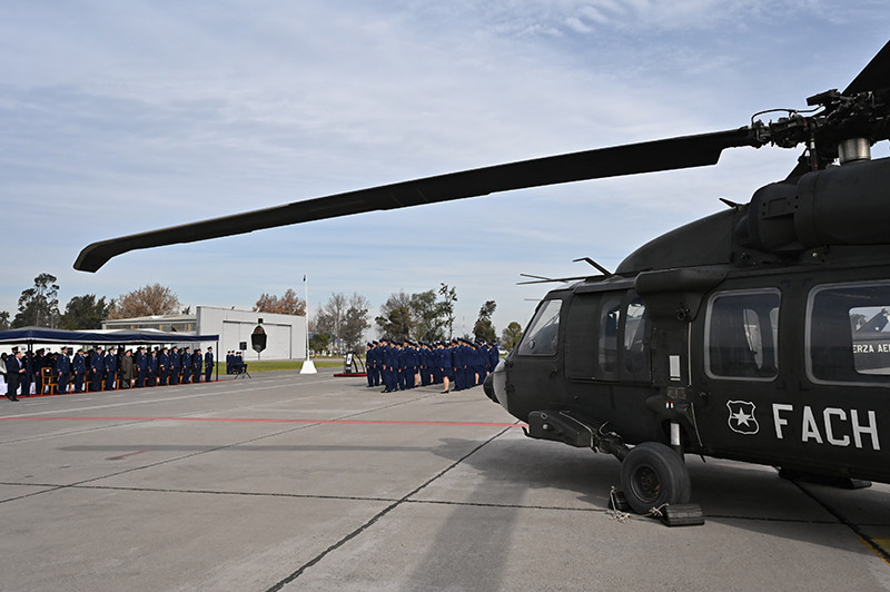 Ceremonia del 58° aniversario del Grupo de Aviación N° 9 Firma FACh