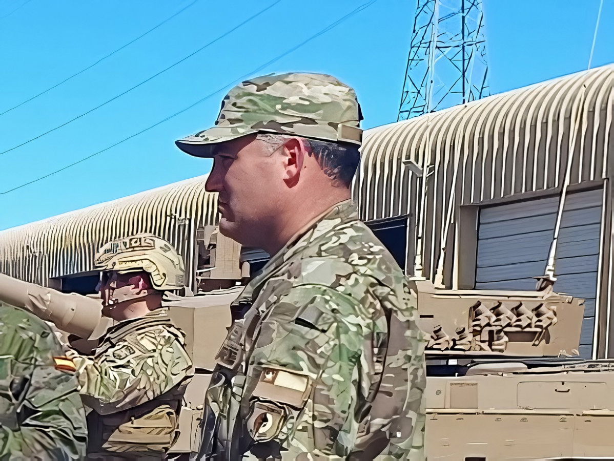 Sistema electro óptico ATS 65D de Aselsan en la torre de un Leopard 2A4 del Ejército de Chile.