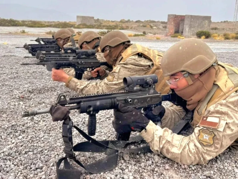Presentación del prototipo del T 40 Newen de Enaer Firma Ministerio de Defensa Nacional de Chile 009