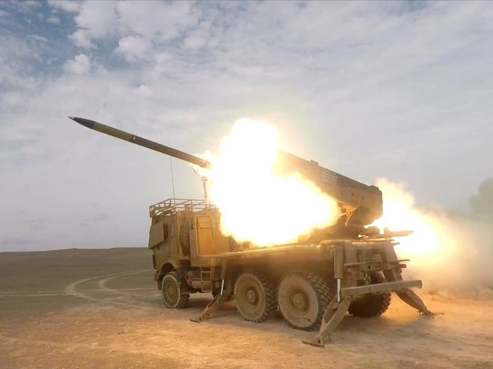 Disparo de SAC LAR 160. Foto Ejército de Chile