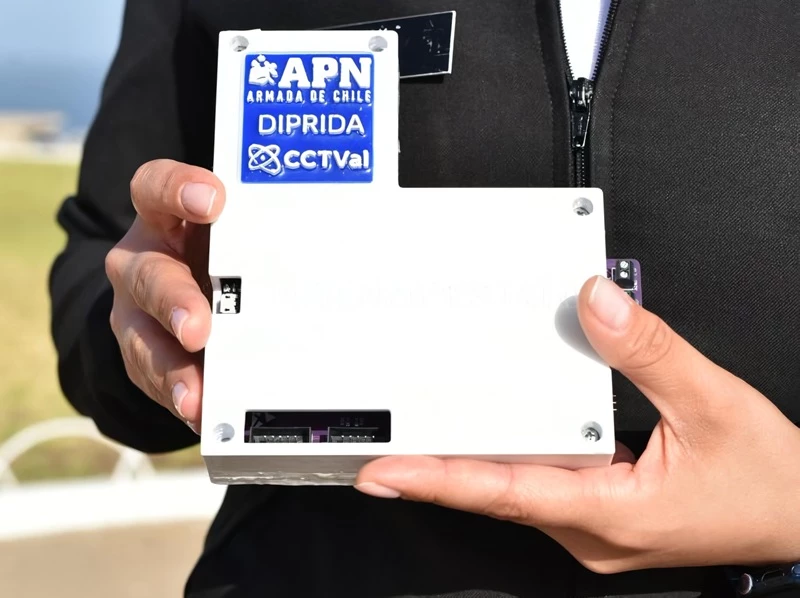 Potenciometro desarrollado para el monitoreo de la corrosión electroquímica Firma CCTVal 008